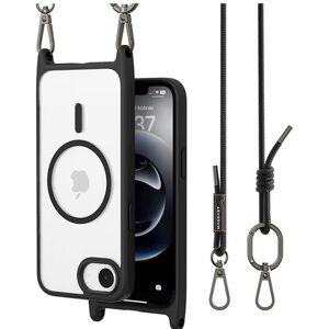 MAGEASY Case For 2025 IPhone 16e 6.1" - Case With Crossbody Strap 604-lb2